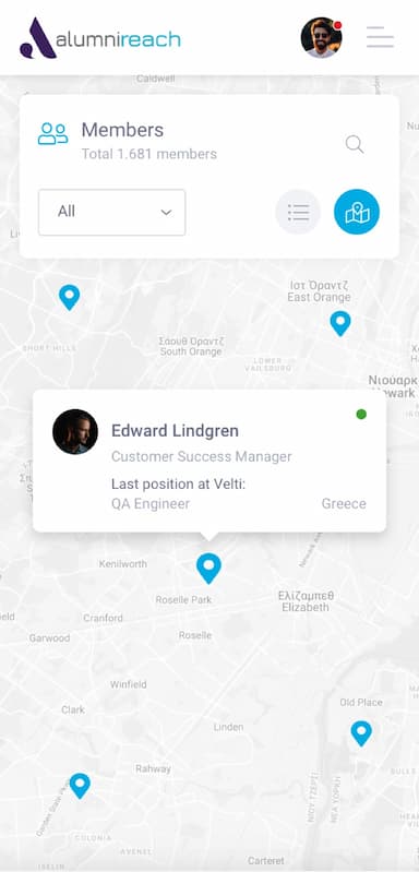 Good Fellas-Project Alumni Reach Dashboard Ux / Ui Design Good Fellas