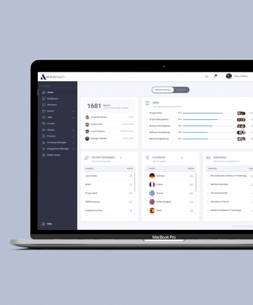 Good Fellas-Alumni Reach Dashboard