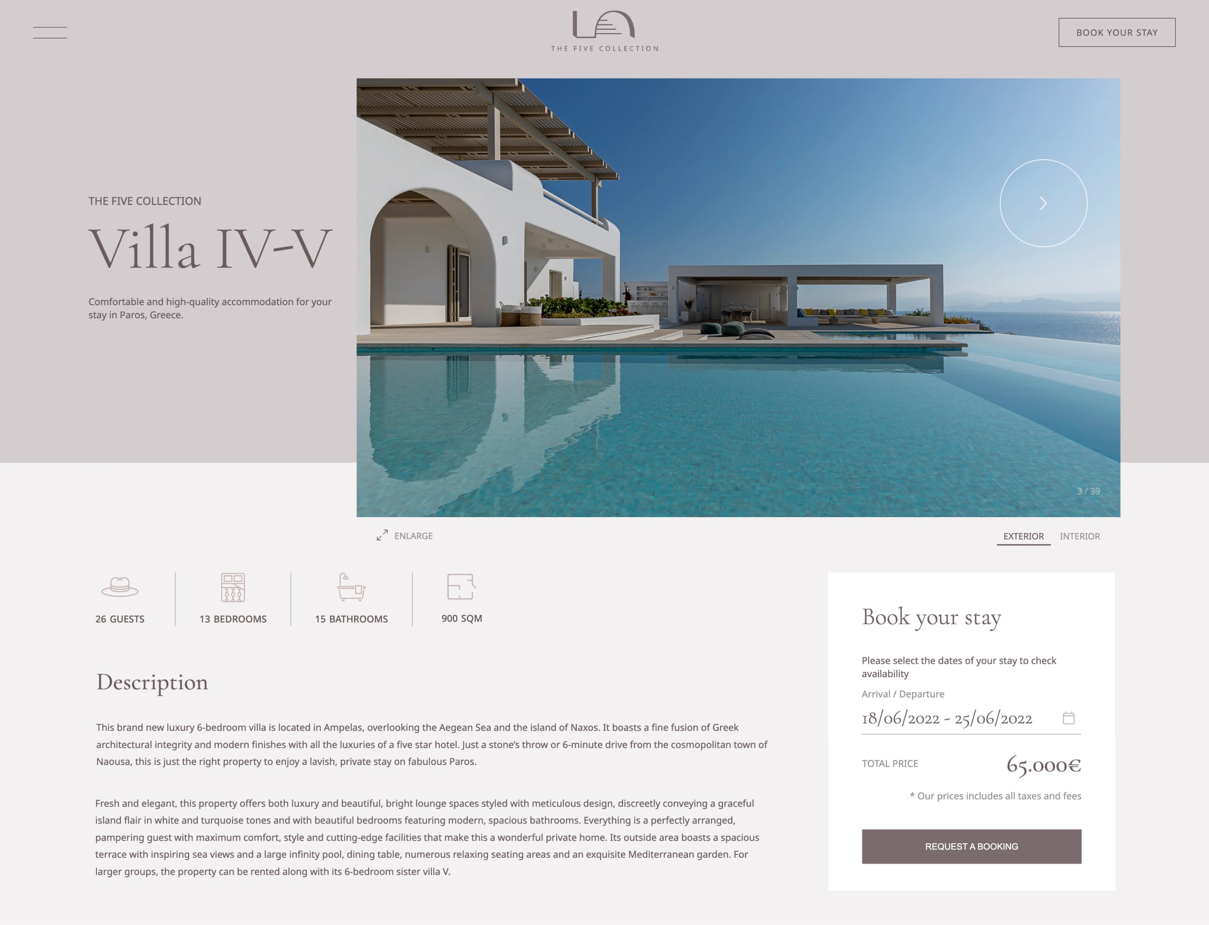 Good Fellas-project five collection villas paros website goodfellas 4