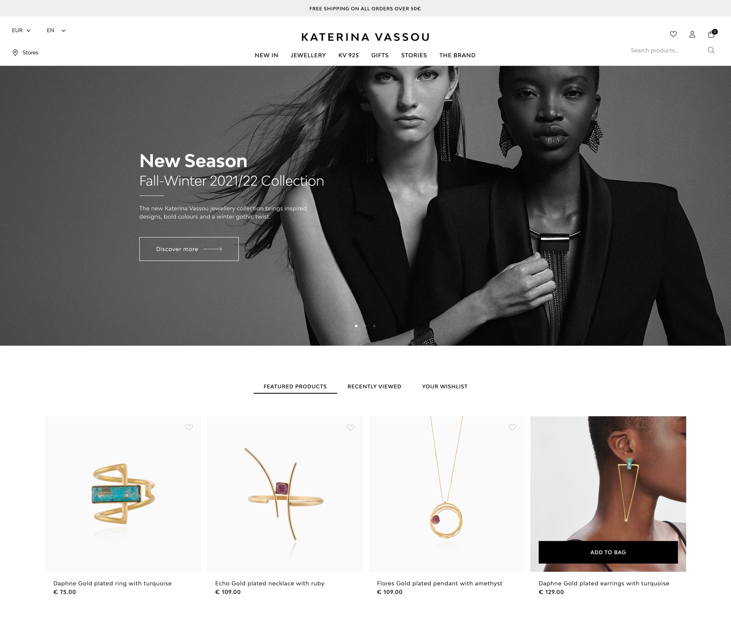 Good Fellas-Katerina Vassou Jewellery - Eshop Ux Ui Development Good Fellas